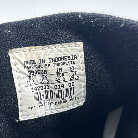 VINTAGE 1999 NIKE GTS 142003-014 Men\'s Black Trainers Sneakers Size 11.5 Y2K main image 4